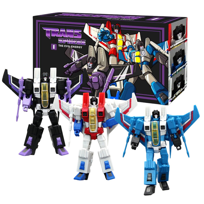 Model Kit Transformers - 3Pcs/Box Transformation robot toy G1 cartoon