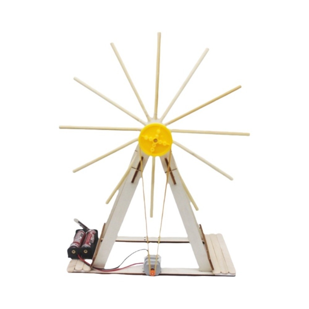Model Kit Wood - DIY Assembly Wooden Ferris Wheel Kit