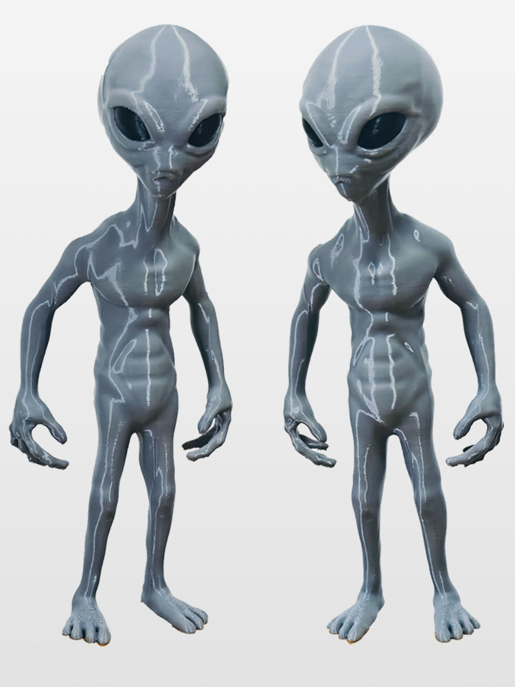 Model Kit Ufo - 2025 New Roswell UFO Grey Alien