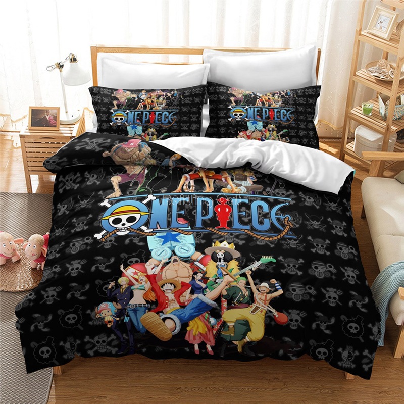 Model Kit Anime - Anime One Piece Boys Double Duvet