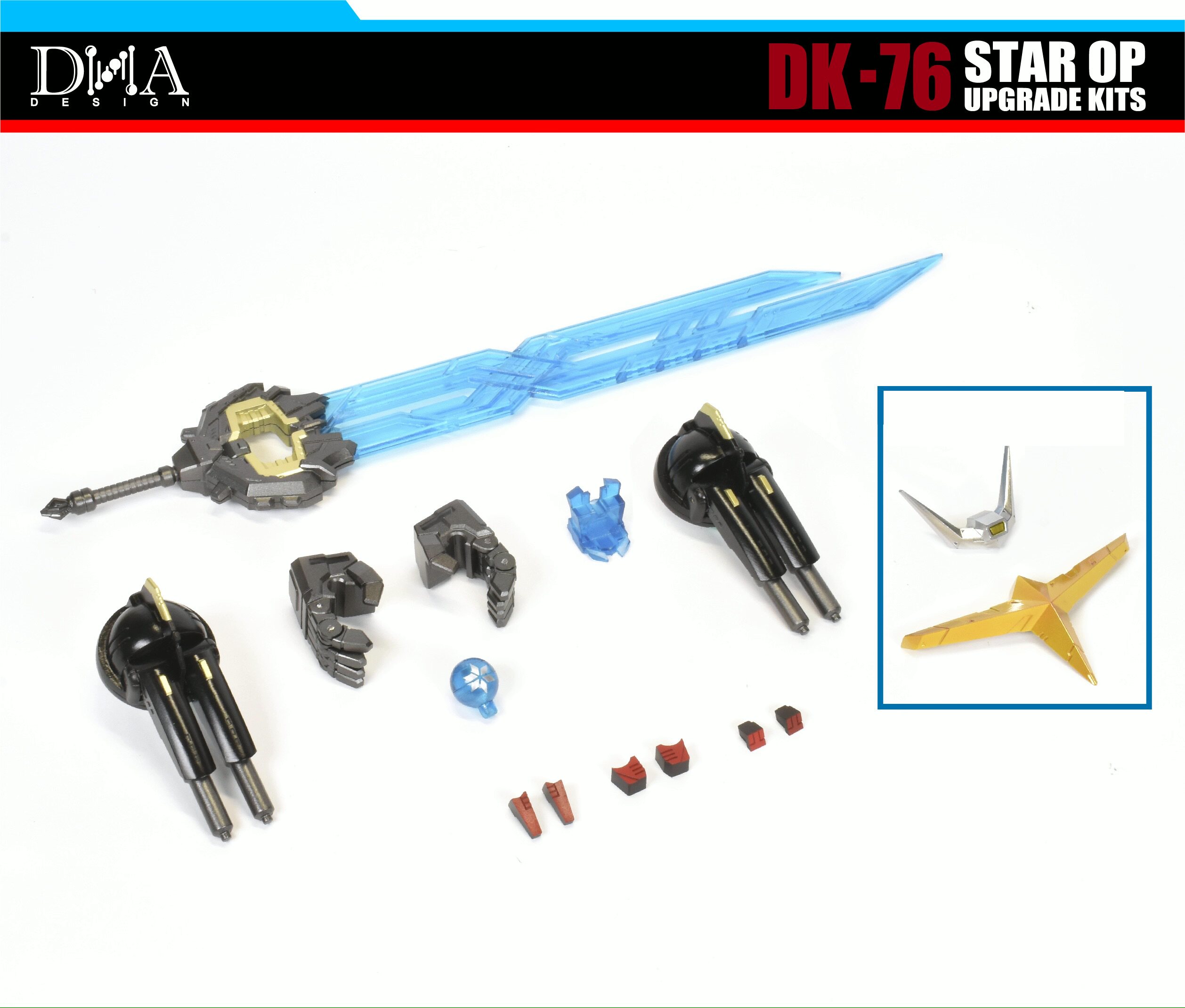 Model Kit Transformers - DNA DK-76 Upgrade Kit for Age