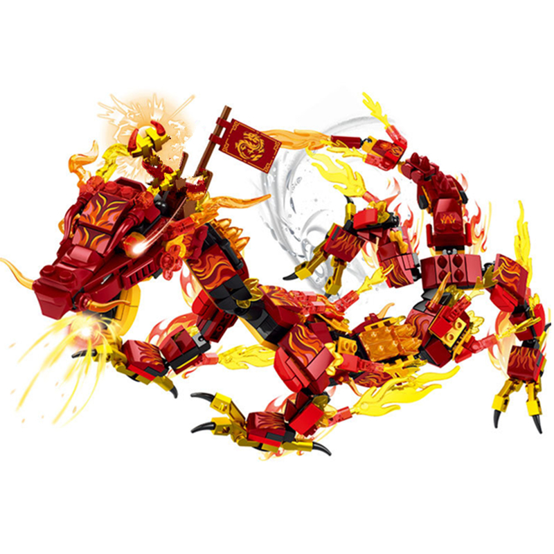 New Fire Heatwave Transforming - Model Kit Nezha recension och pris