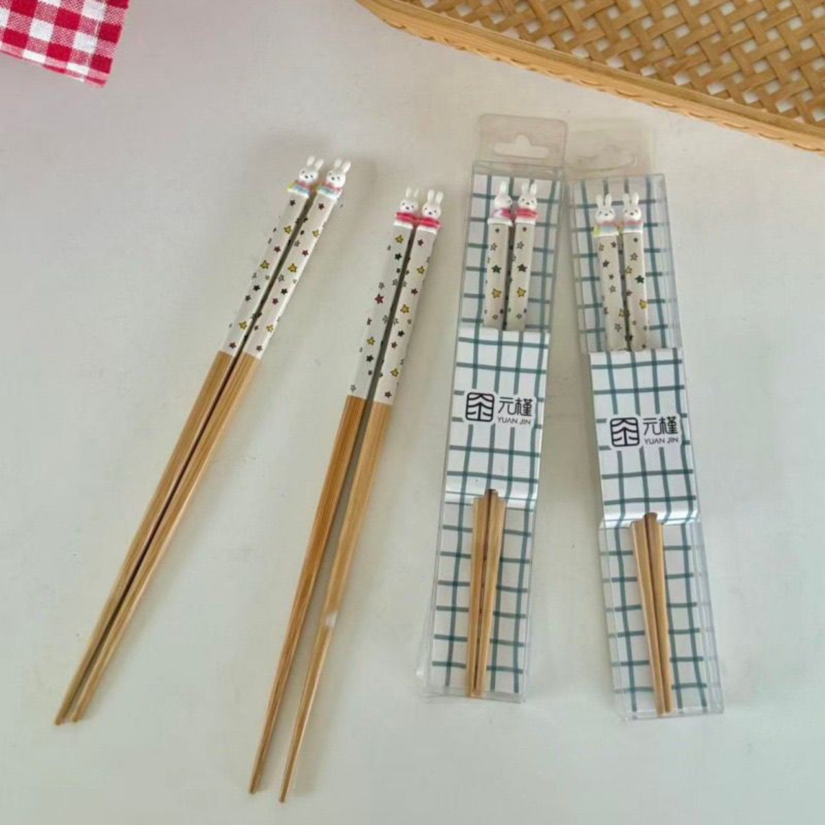 Kawaii Miffy Rabbit Chopsticks - Model Kit Wood recension och pris