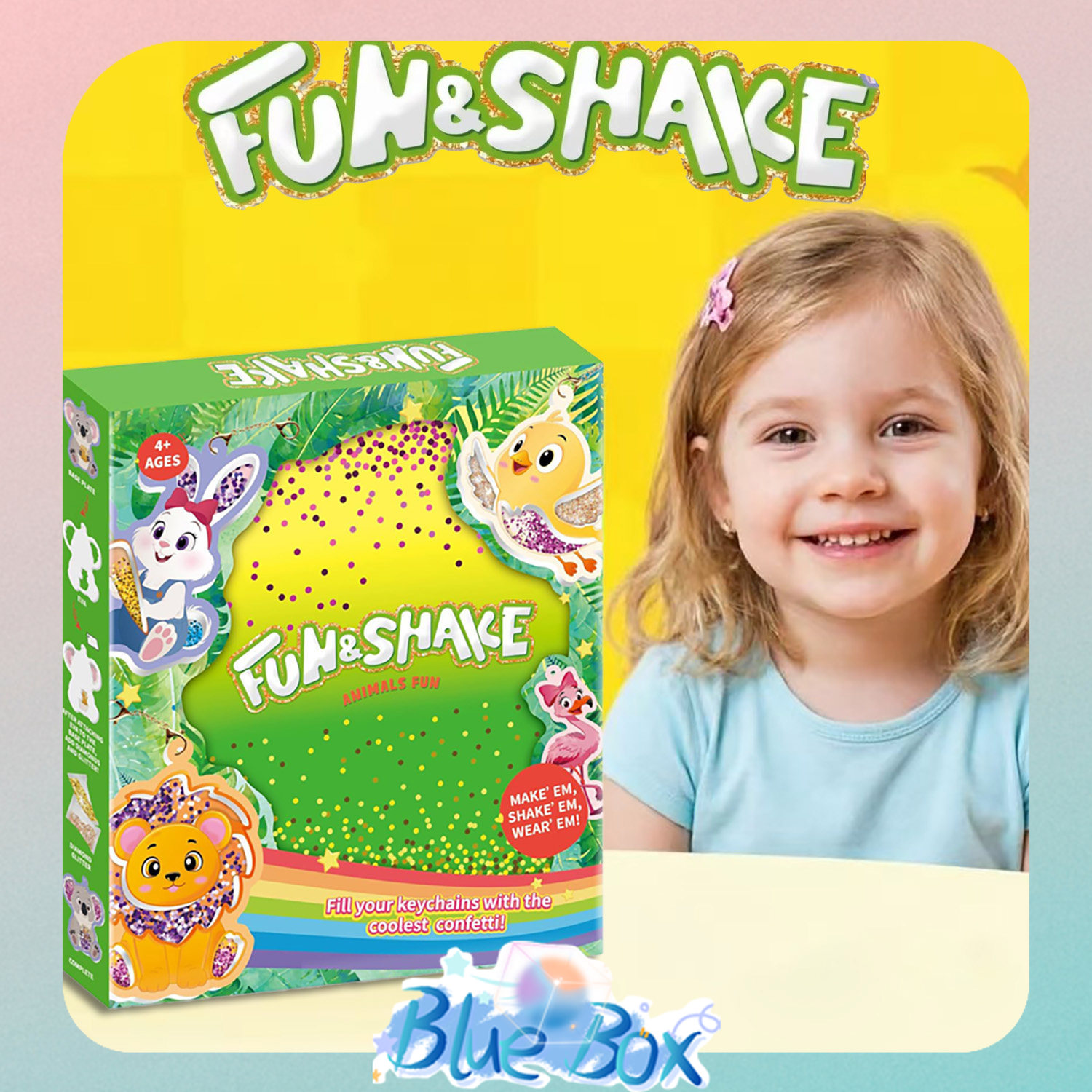Authentic DIY Shaker Charm Mak - Model Kit Unicorn recension och pris