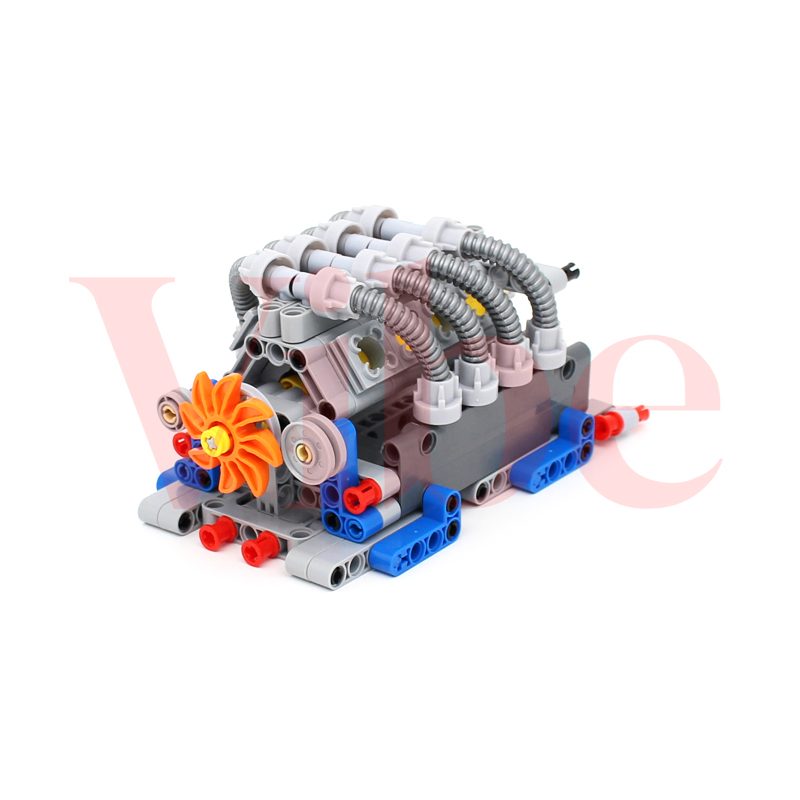 MOC Technology Building Blocks - Model Kit Engine recension och pris