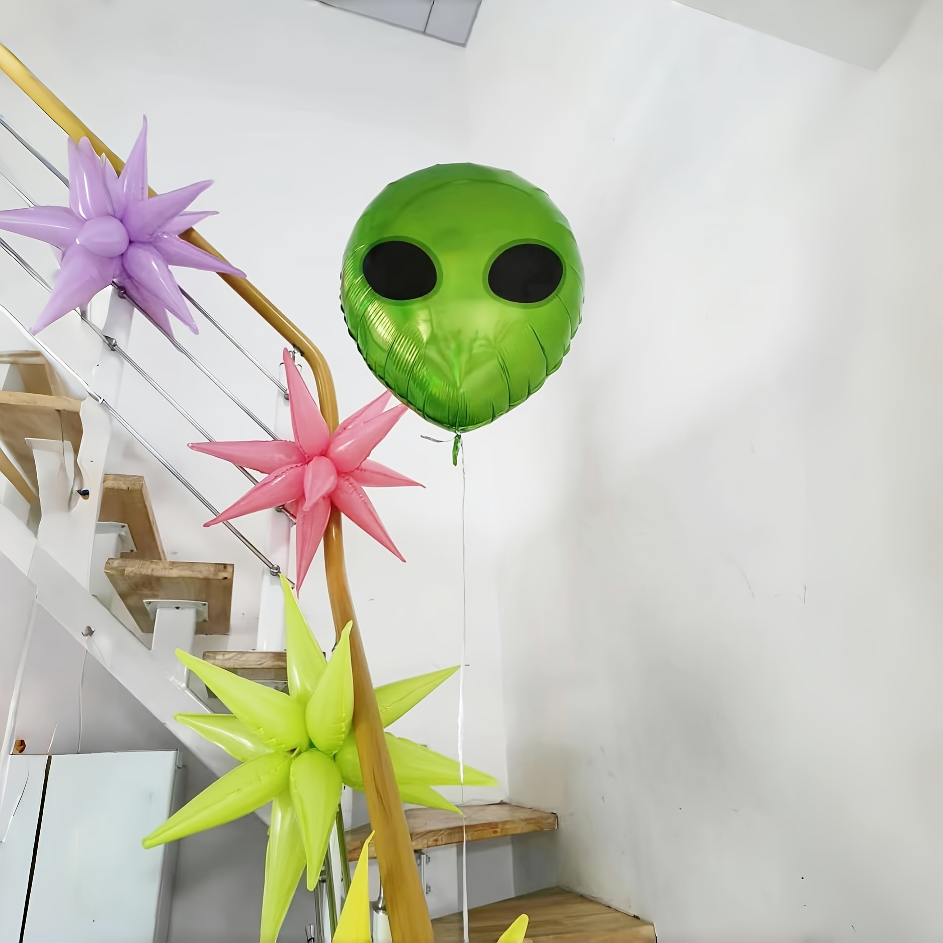2/5/8Pcs Alien Balloons Green  - Model Kit Ufo recension och pris