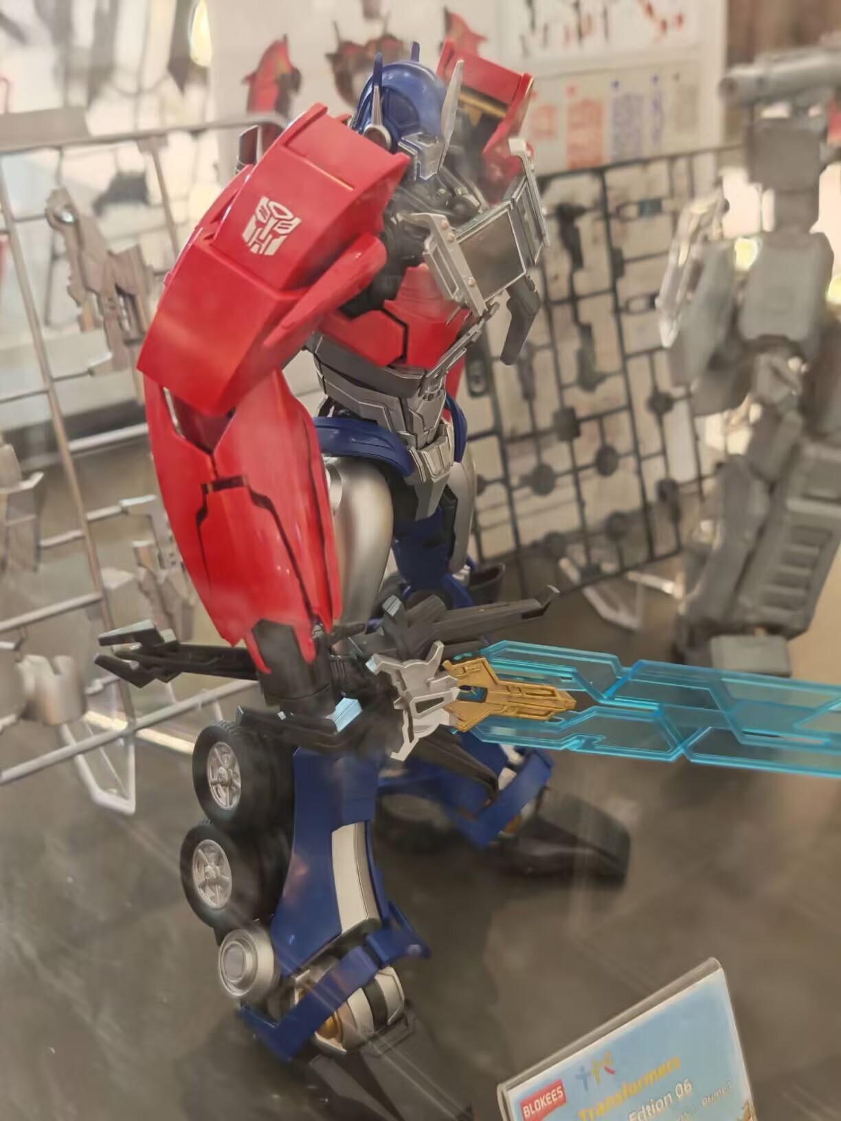 Blokees Transformers Optimus P - Model Kit Optimus recension och pris