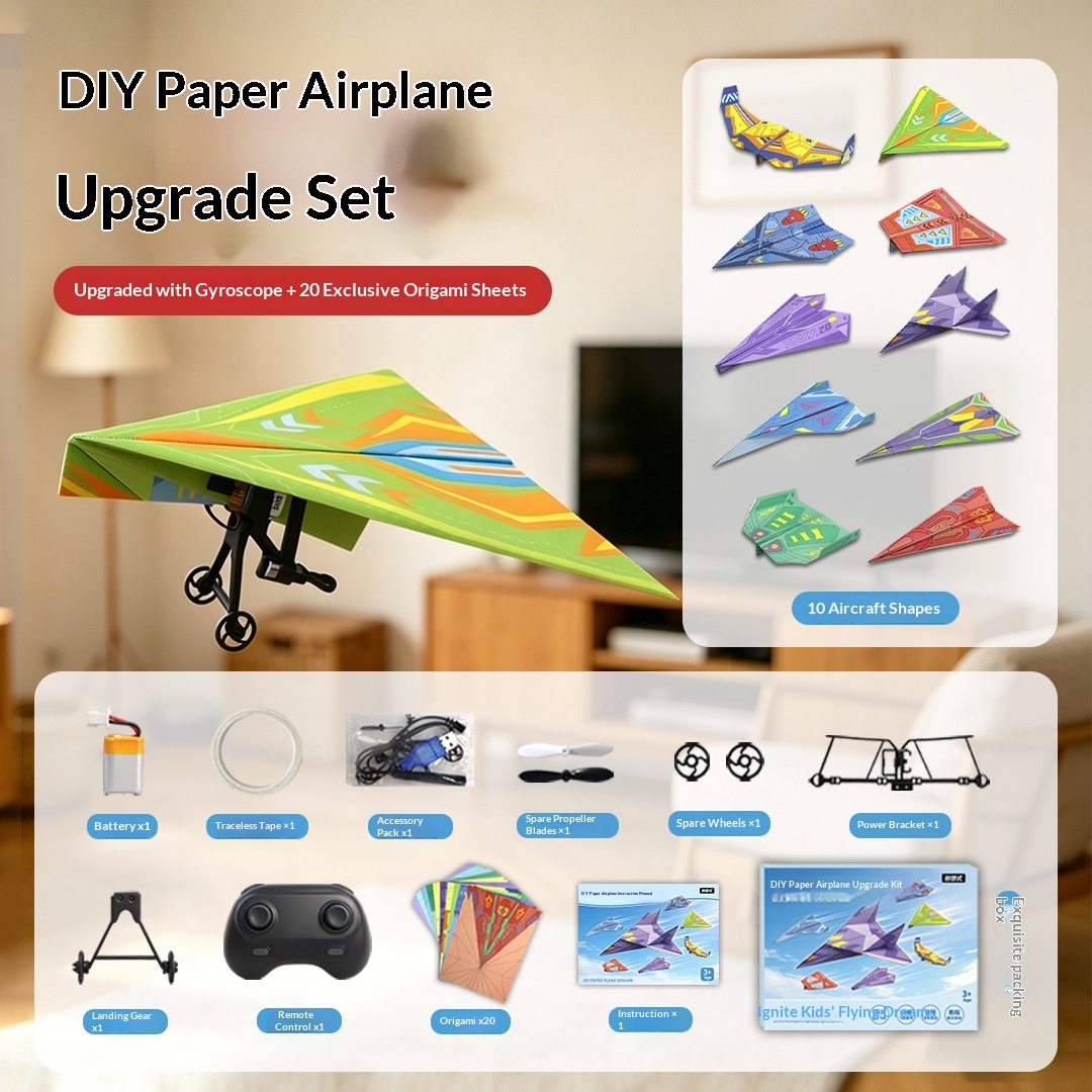 Diy Paper Plane Power Kit Fold - Model Kit Expert recension och pris