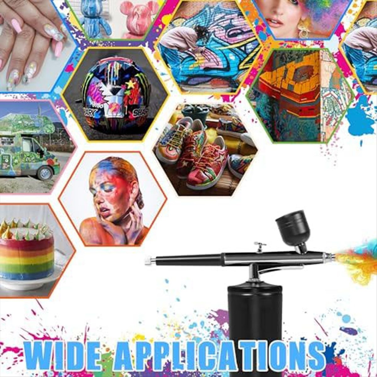 AirBrush Kit with Air Compress - Airbrush Compressor Kit recension och pris