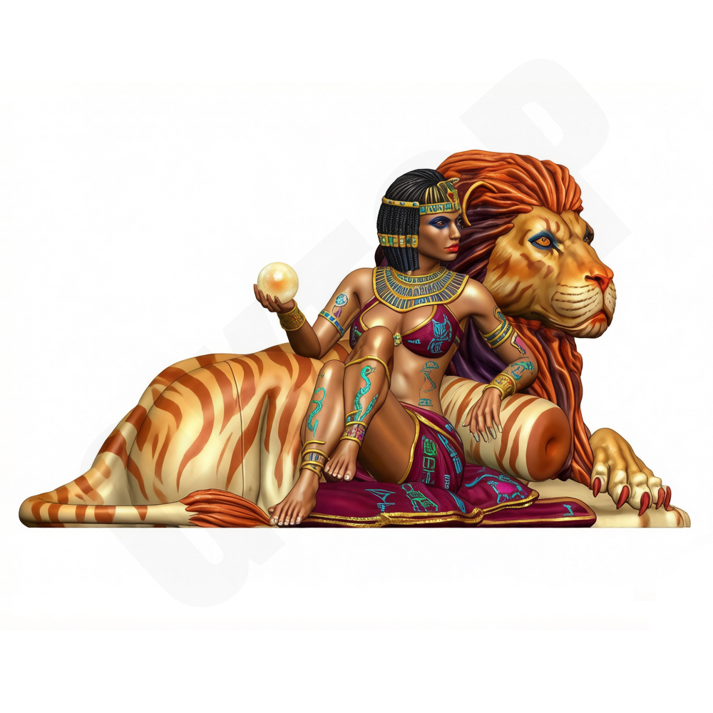 1/24 Ancient Egyptian Lady Lio - Model Kit Diorama recension och pris