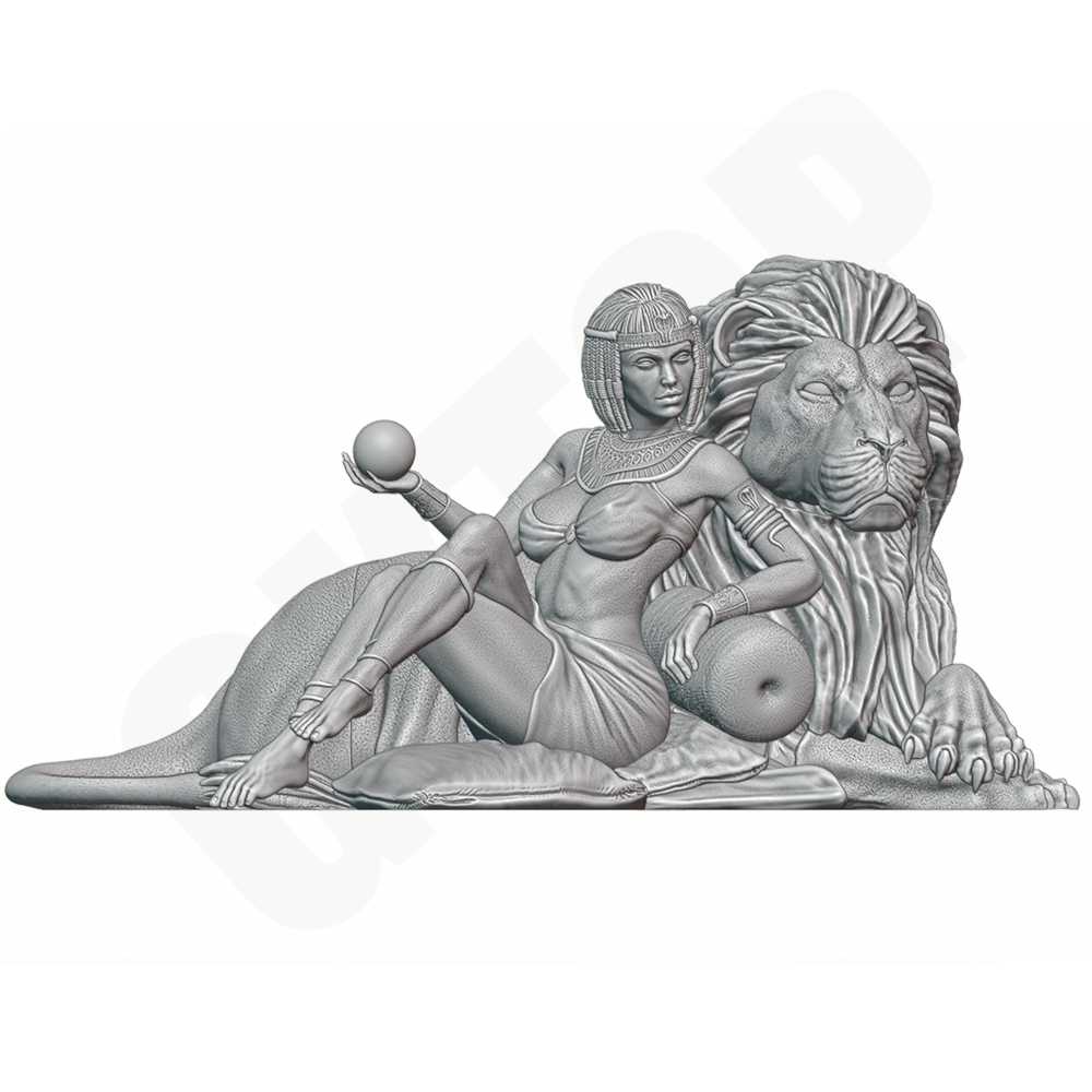 1/24 Ancient Egyptian Lady Lio - Model Kit Diorama recension och pris