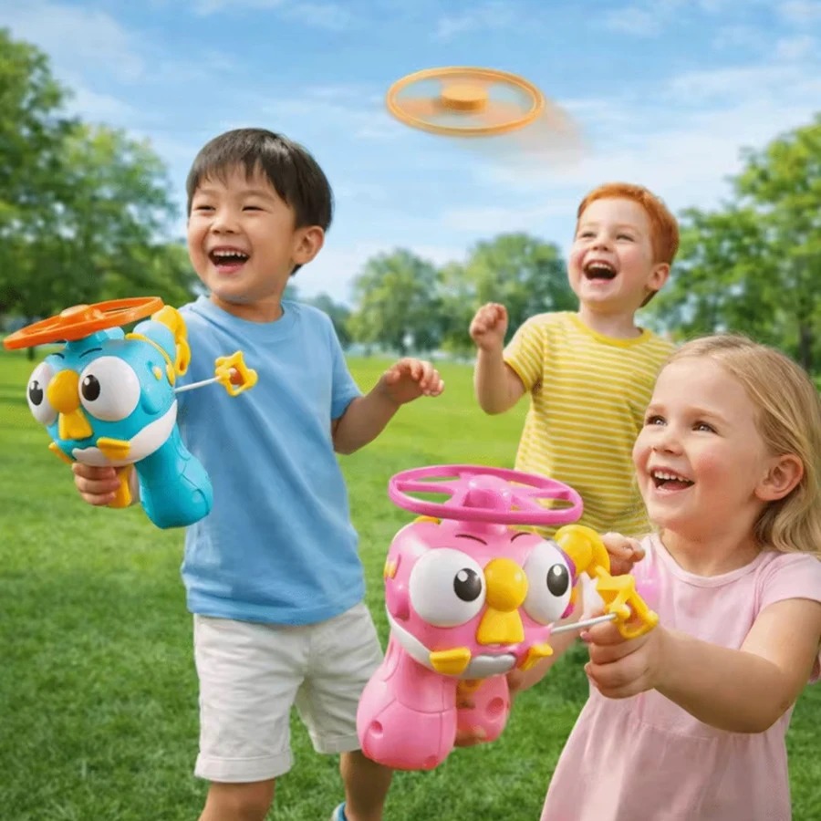 Kids Pull-Cord Bamboo-Copter U - Model Kit Ufo recension och pris