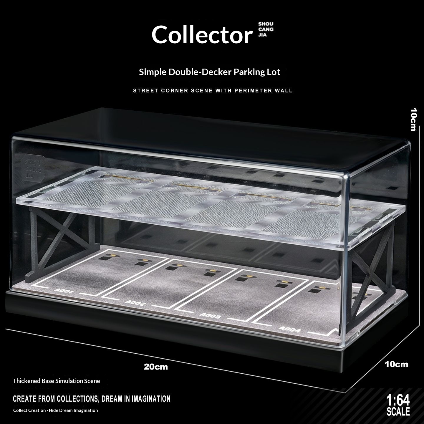Collector 1:64 Scale Two-Story - Model Kit Diorama recension och pris