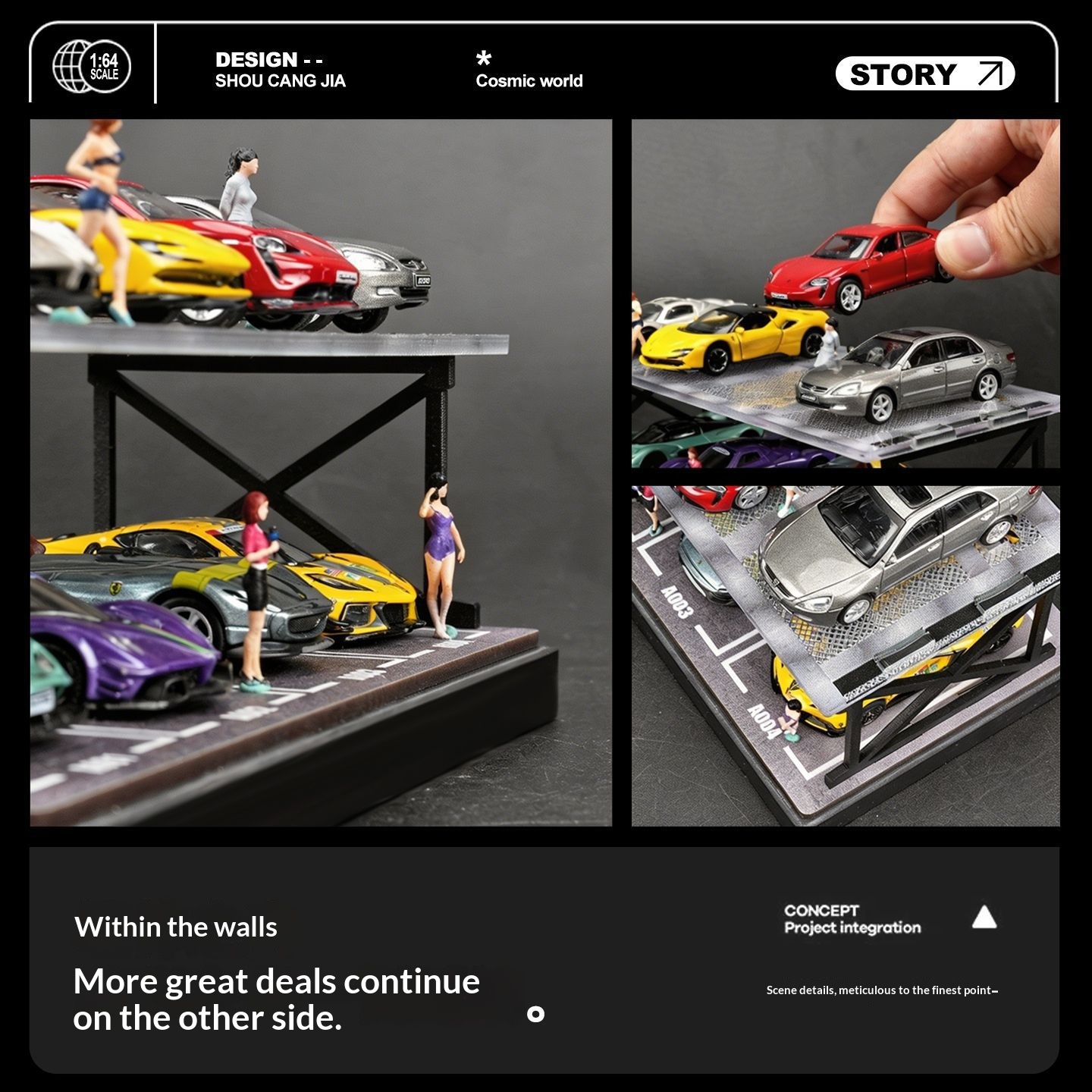 Collector 1:64 Scale Two-Story - Model Kit Diorama recension och pris