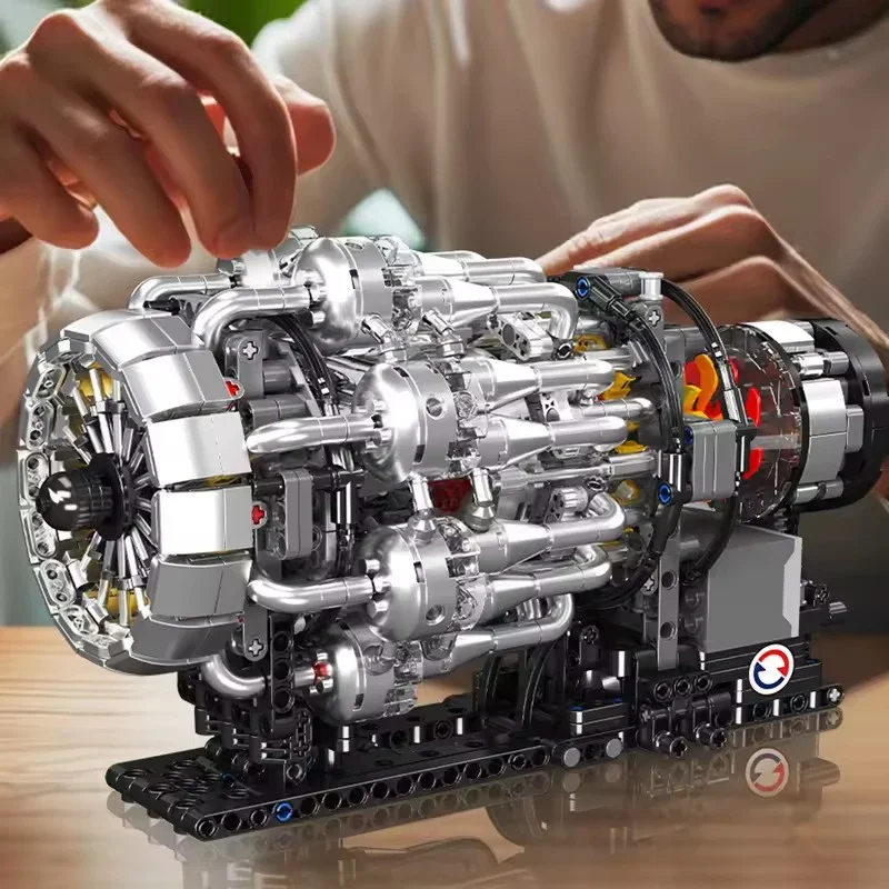 Mould King 10216 Turbojet Engi - Model Kit Engine recension och pris