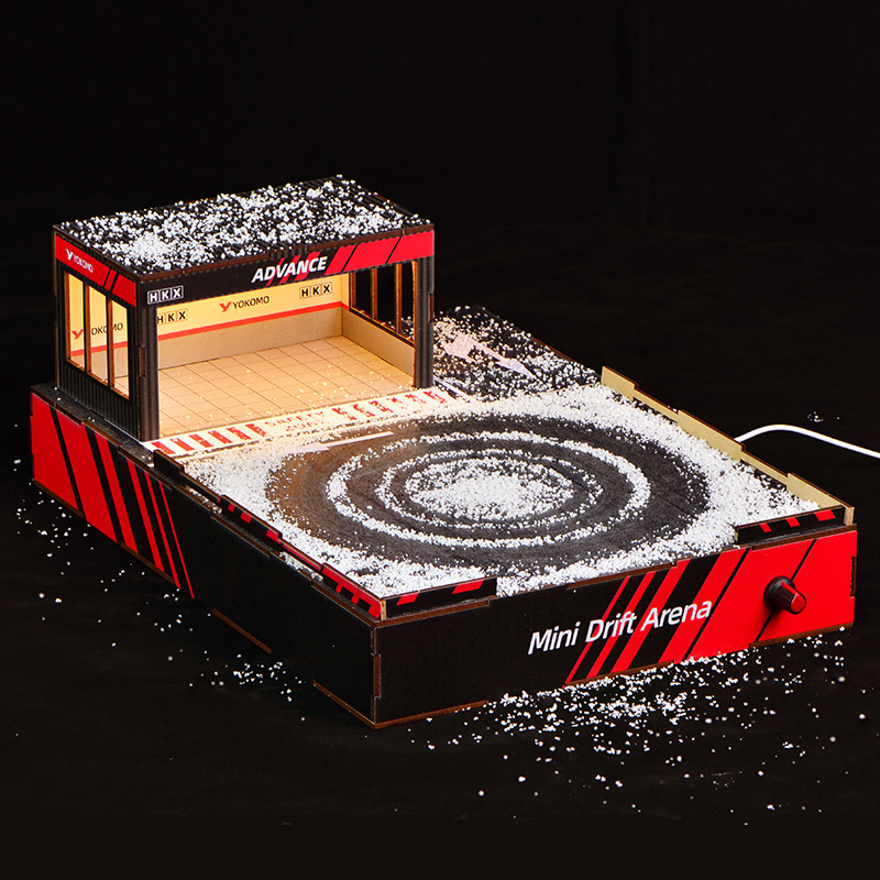 1:64 Scale DIY Drift Track Dio - Model Kit Diorama recension och pris