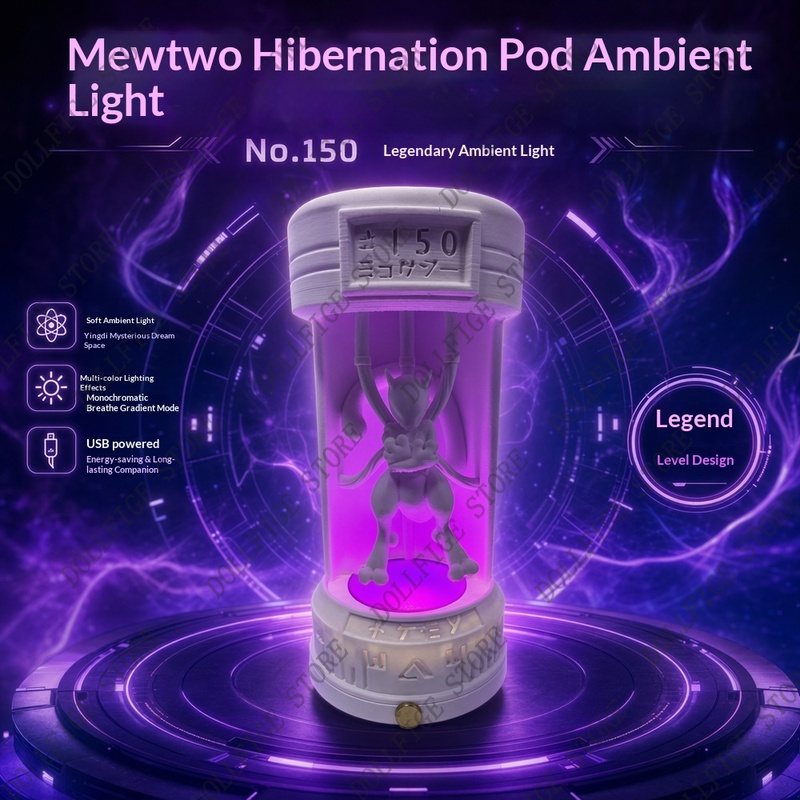 Pokemon Mewtwo Sleep Capsule A - Model Kit Gundam Bandai recension och pris