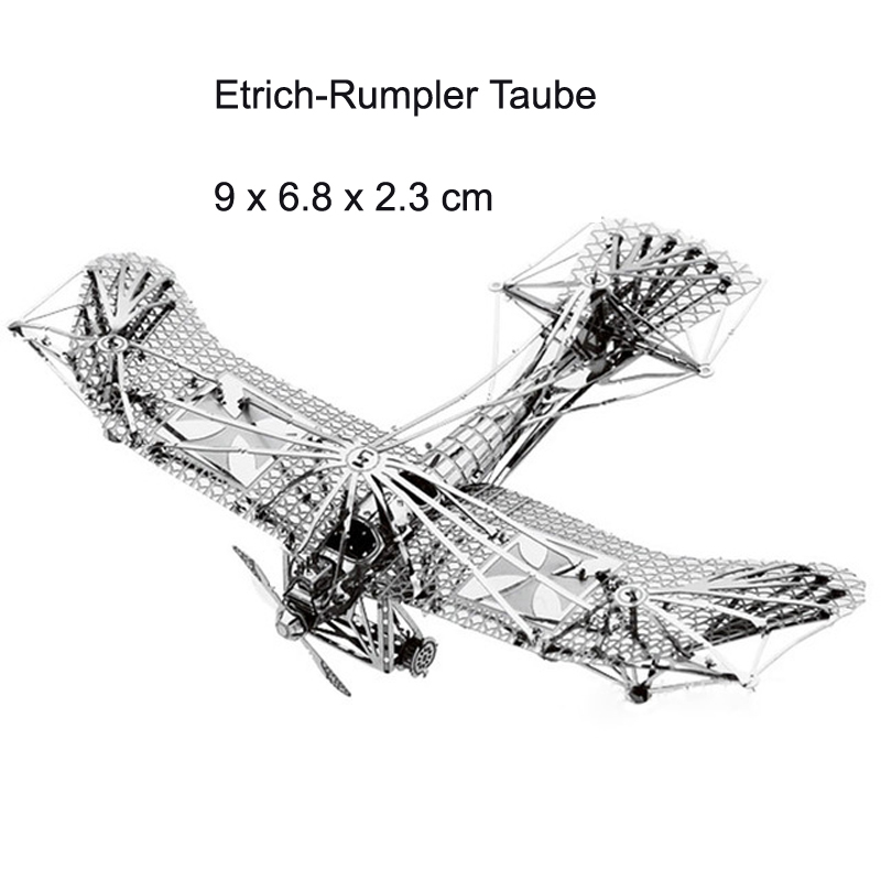 3D Metal Puzzle aircraft Helic - Model Kit Ufo recension och pris