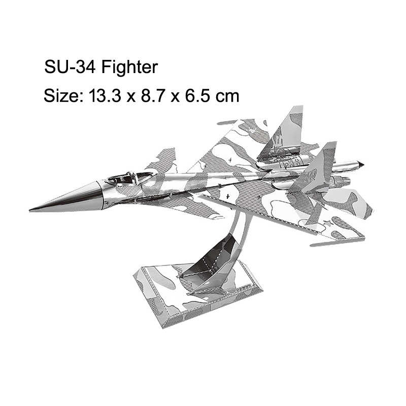 3D Metal Puzzle aircraft Helic - Model Kit Ufo recension och pris