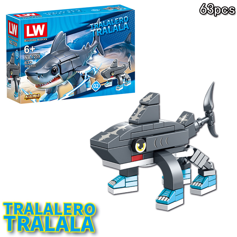 Anime Italian Brainrot Tralale - Model Kit Box recension och pris