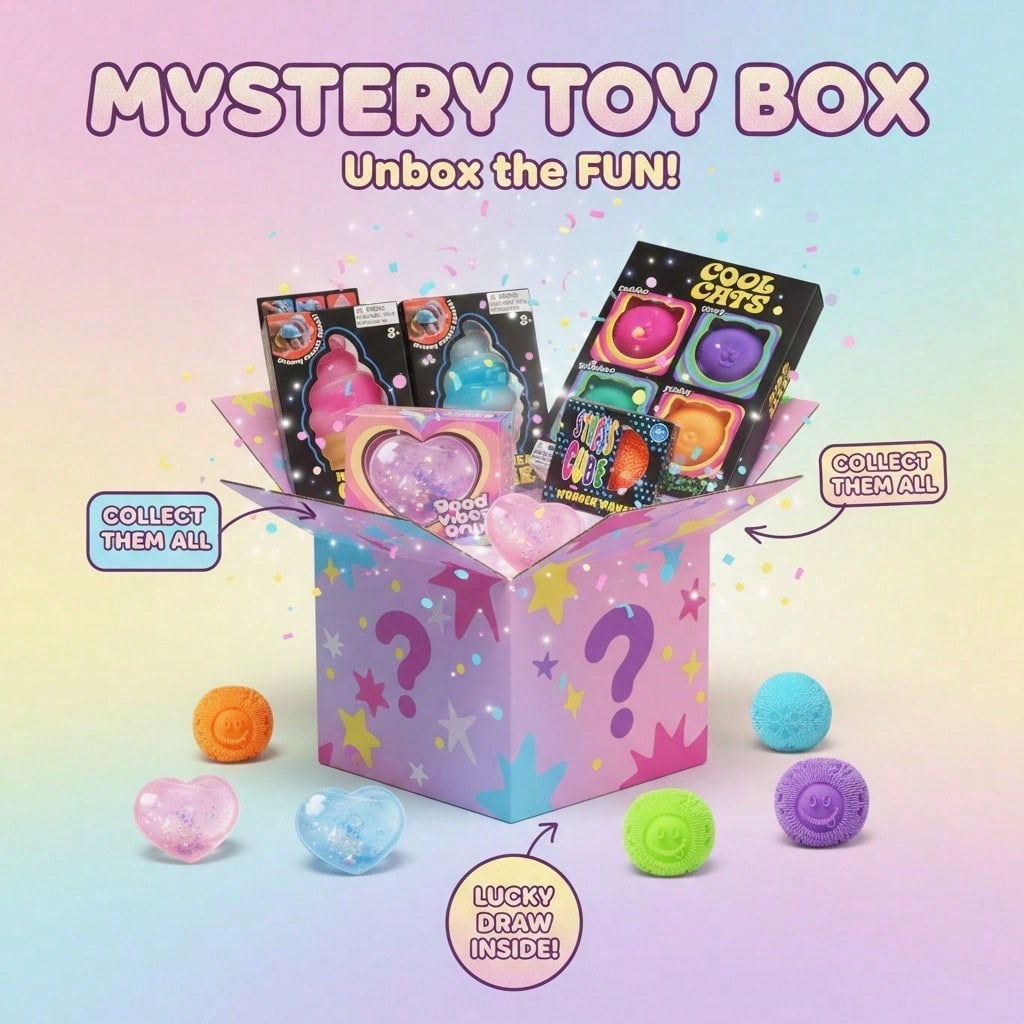 100+ Pieces Assorted Squishy F - Model Kit Box recension och pris