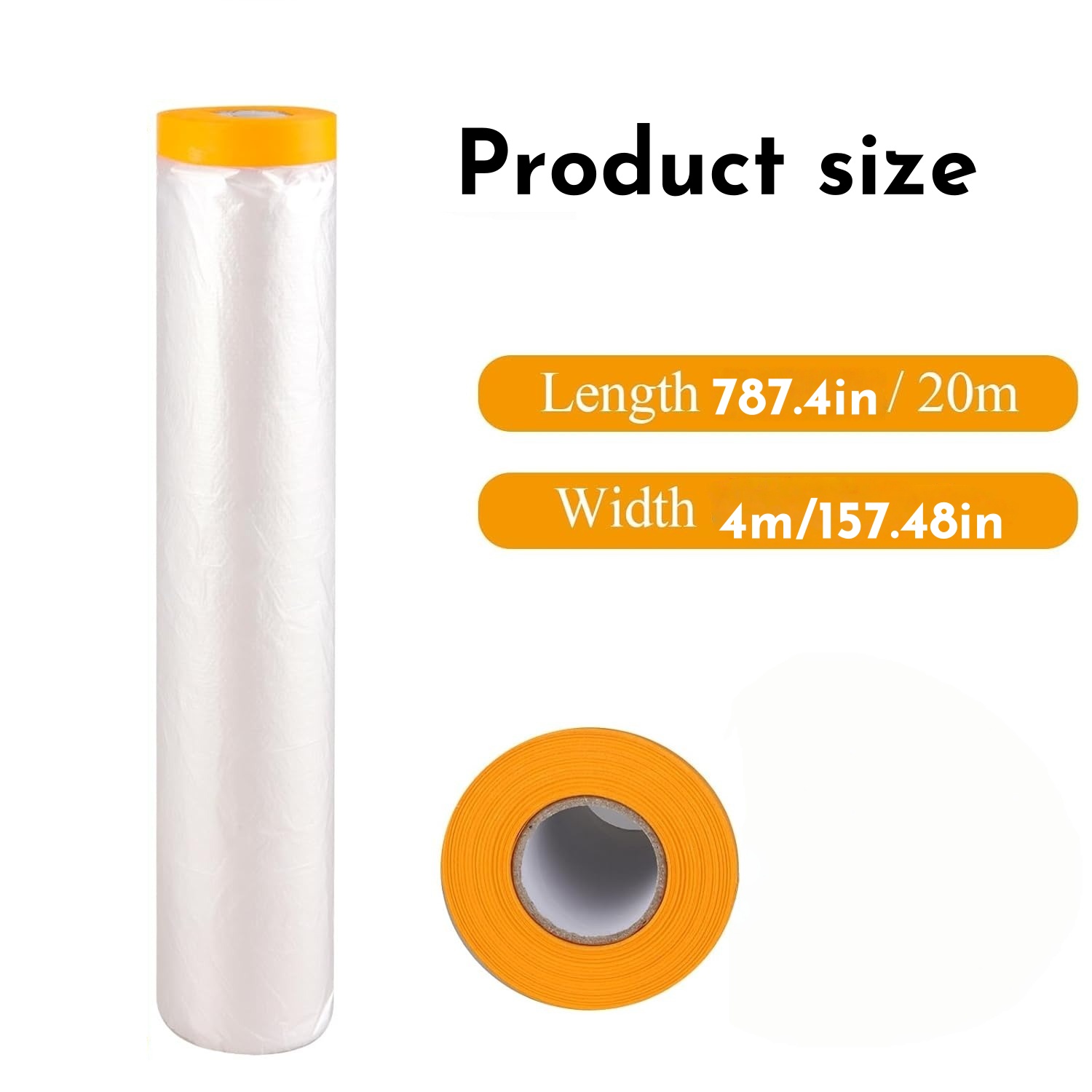 1 Rolls 4x20m Tape and Drape,  - Plastic Model Paint recension och pris