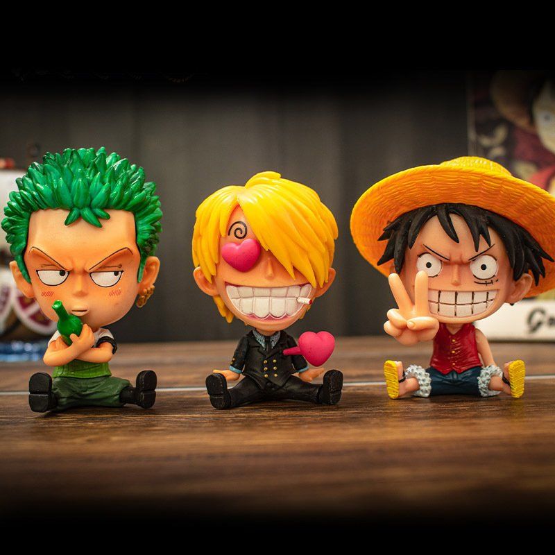 One Piece Luffy Zoro Chopper A - Model Kit Anime recension och pris
