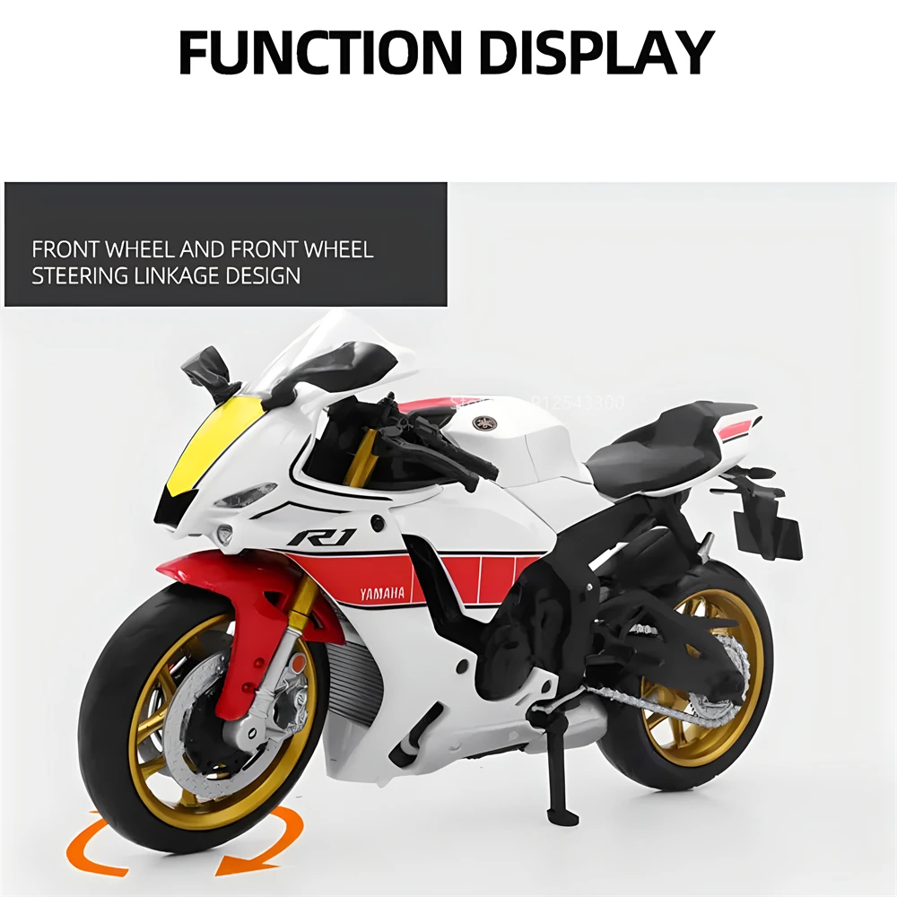 1/12 Scale Yamaha YZF-R1M Moto - Model Kit Yamaha recension och pris