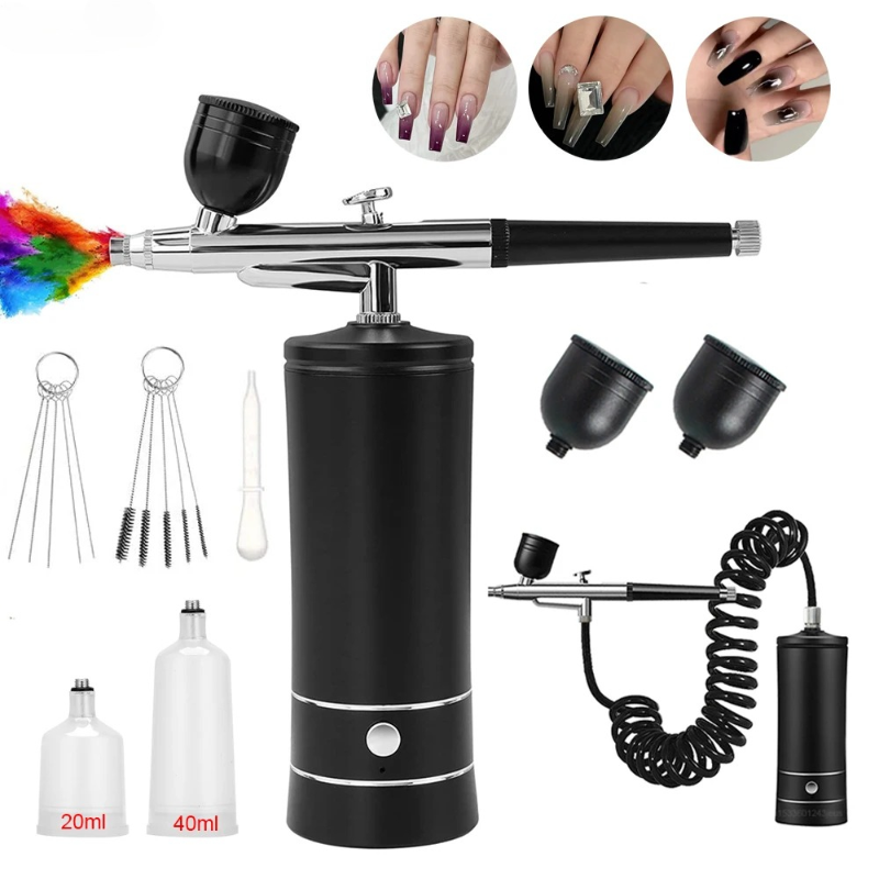 Airbrush Nail Art Painting Kit - Airbrush Compressor Kit recension och pris
