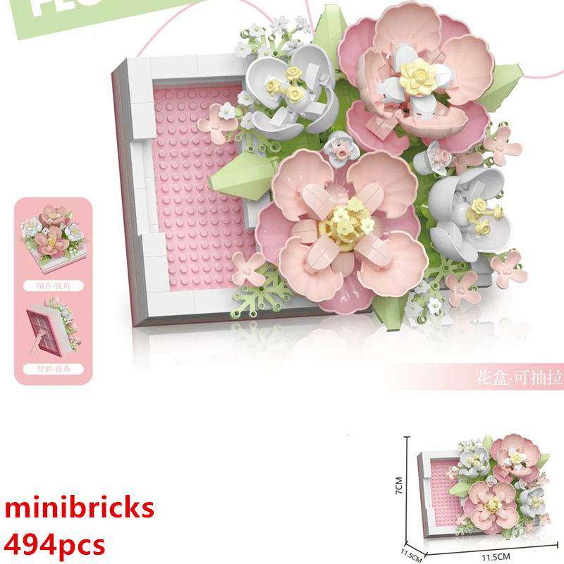 DIY 3D Famous Rose Hibiscus Et - Model Kit Expert recension och pris