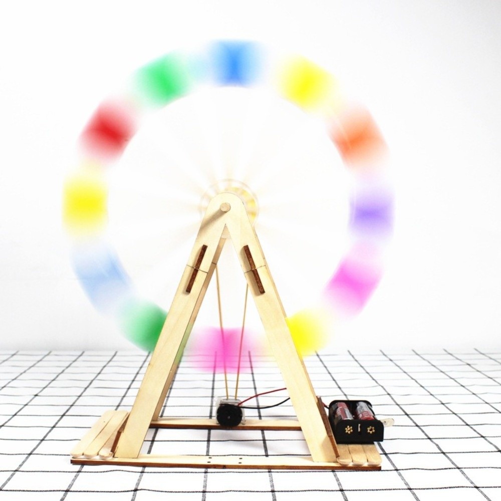 DIY Assembly Wooden Ferris Whe - Model Kit Wood recension och pris