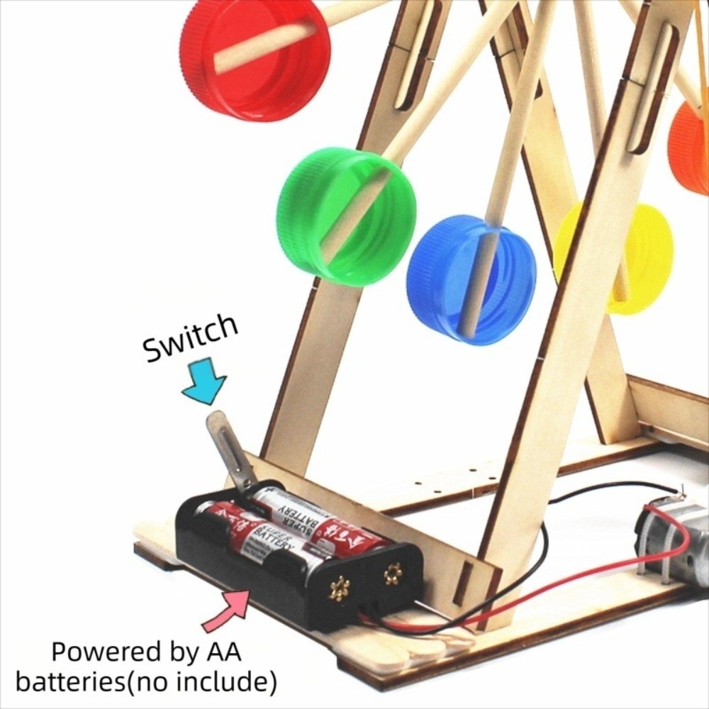 DIY Assembly Wooden Ferris Whe - Model Kit Wood recension och pris