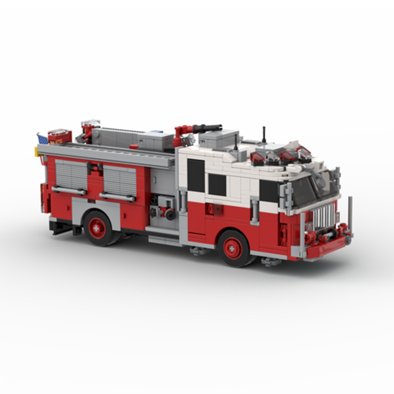 MOC New York Fire Brigade Engi - Model Kit Engine recension och pris