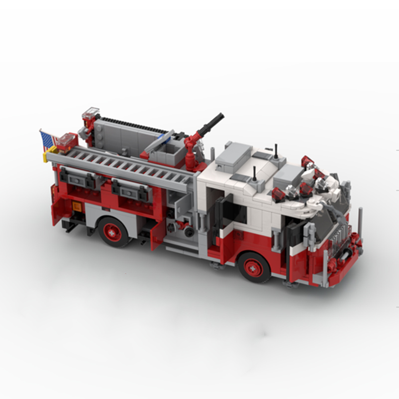 MOC New York Fire Brigade Engi - Model Kit Engine recension och pris