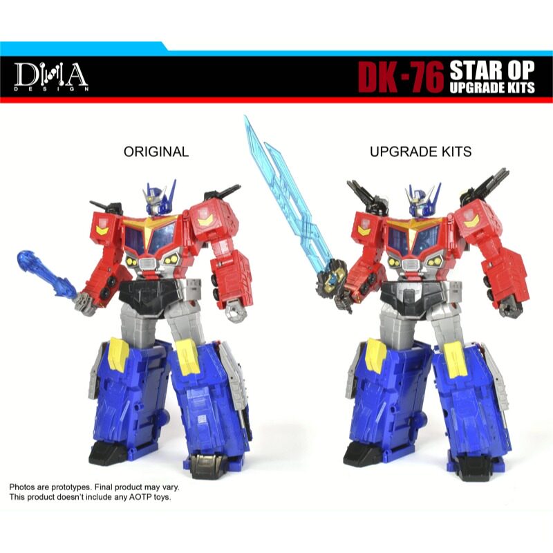 DNA DK-76 Upgrade Kit for Age  - Model Kit Transformers recension och pris
