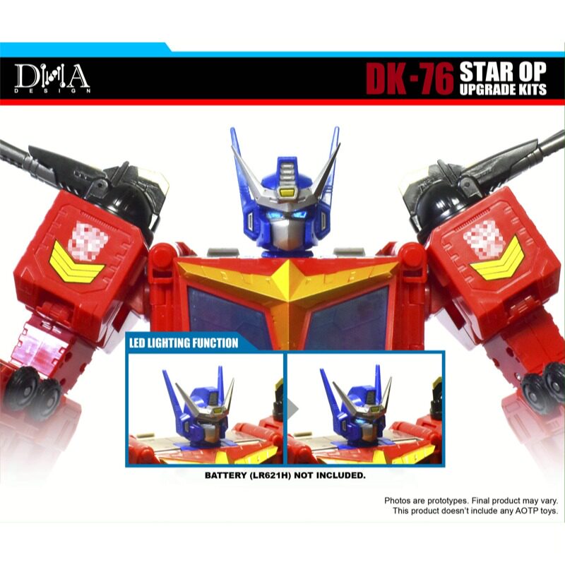 DNA DK-76 Upgrade Kit for Age  - Model Kit Transformers recension och pris