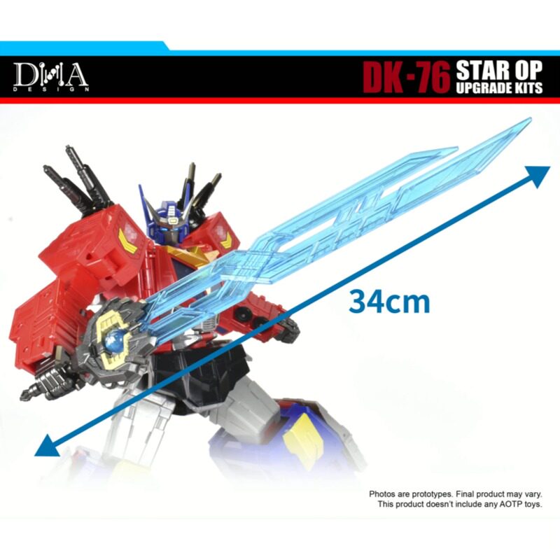 DNA DK-76 Upgrade Kit for Age  - Model Kit Transformers recension och pris