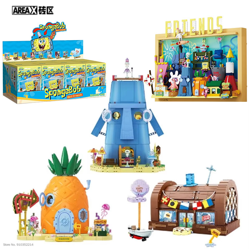 Areax Spongebob Bikini Bottom  - Model Kit Box recension och pris