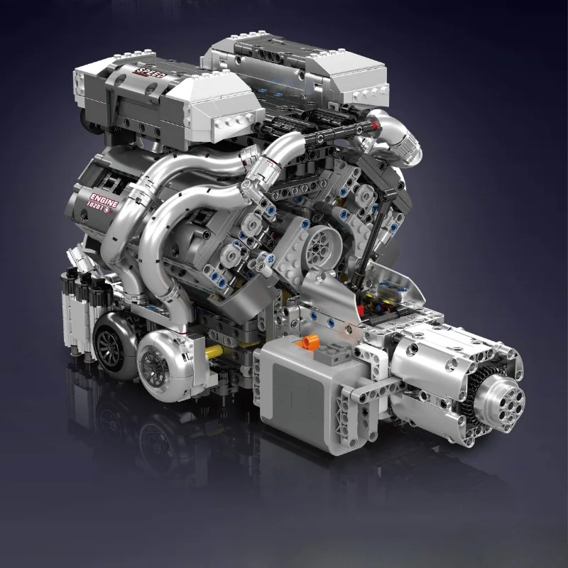Mould King10201 Super Sports C - Model Kit Engine recension och pris