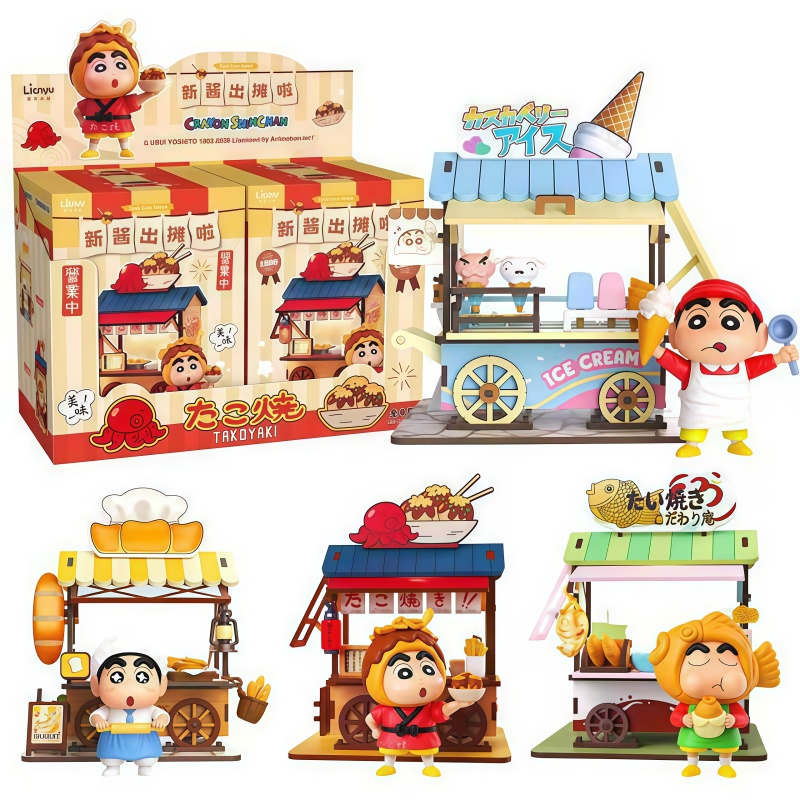 Crayon Shin-chan Food Cart Bli - Model Kit Wood recension och pris